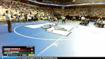 125 Class 1 lbs 5th Place Match - Cooper McDonald, Sherwood vs Jaclyn Riedinger, North Andrew