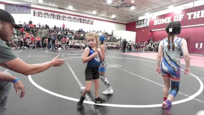 67-75 lbs Rr Rnd 3 - Paisley Sutton, Ponca City Wildcat Wrestling vs Peyton Hankins, Morrison Takedown Club