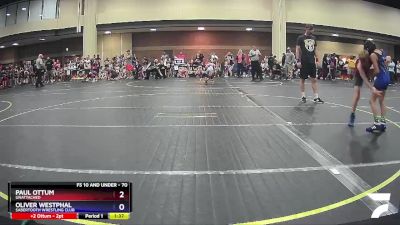 70 lbs Round 1 - Oliver Westphal, Sabertooth Wrestling Club vs Paul Ottum, Unattached