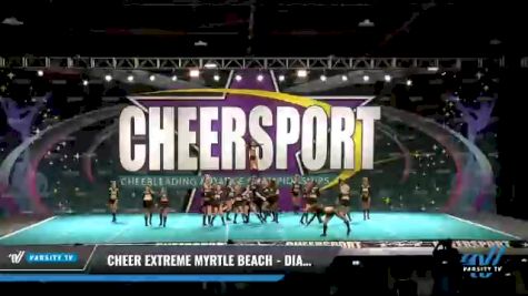 Cheer Extreme Myrtle Beach - Diamond Elite [2021 L4 Senior Coed - Small Day 2] 2021 CHEERSPORT National Cheerleading Championship