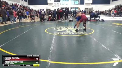 144 lbs Champ. Round 1 - Ismael Guerra, Downey vs Joseph Sweetman, Nuview Bridge