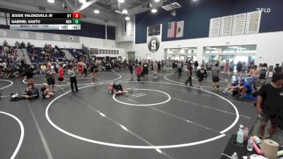 150 lbs Cons. Round 4 - Jessie Valenzuela Jr, Rough House Wrestling Club vs Gabriel Santo, Rancho Bernardo Wrestling Club
