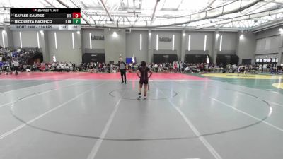 114 lbs Round Of 16 - Abigail Daniels, Putnam vs Eliana Selerais, Amity