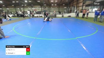 Rr Rnd 2 - Joseph Fay V, Mindset Wrestling vs Eli Kidwell, In Relentless Pursuit