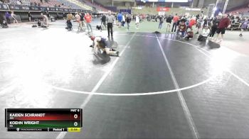 138 lbs Cons. Round 6 - Koehn Wright, KS vs Kaiden Schrandt, MN
