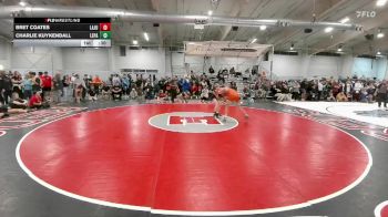 132 lbs Cons. Round 2 - Bret Coates, La Junta vs Charlie Kuykendall, Lewis-Palmer