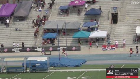 2026 AAU Junior Olympic Games - Youth Girls' 4x400m Relay, Finals 1 - Age 12