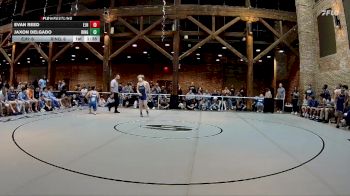 175 lbs 2nd Wrestleback (16 Team) - Jaxon Delgado, Ringgold vs Evan Reed, East Jackson HS