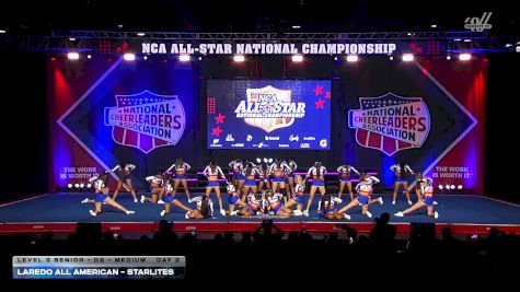 Laredo All American - Starlites [2026 L3 Senior - D2 - Medium Day 2] 2026 NCA All-Star National Championship