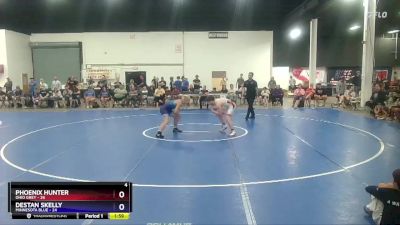 165 lbs Placement Matches (8 Team) - Phoenix Hunter, Ohio Grey vs Destan Skelly, Minnesota Blue