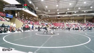 52 lbs Champ. Round 1 - Camden Holden, Ponca City vs Judah Fitzpatrick, Lawrence Elite