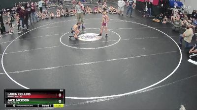 65 lbs Semis (4 Team) - Jace Jackson, KC Elite vs Laken Collins, Ninety Six