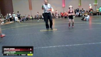 64 lbs 3rd Place Match - Julius Varns, Butler Youth Wrestling Club vs Haiden Moore, East Kansas Eagles