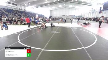 144 lbs Round Of 16 - Otis Ruth, Boulder City vs Kolby Hamilton, Evanston Elite Wrestling