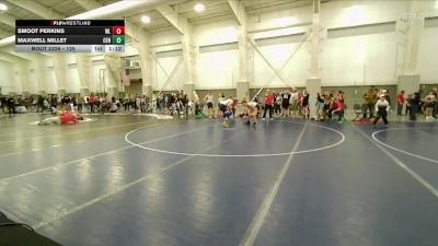125 lbs Cons. Round 3 - Maxwell Millet, Centerville vs Smoot Perkins, Northside Wrestling Club