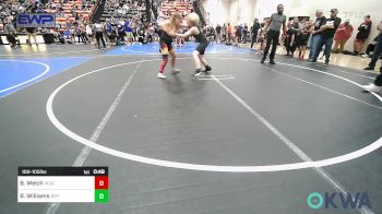 100-105 lbs Rr Rnd 3 - Braylon Welch, Heat vs Brooks Williams, Tulsa Blue T Panthers