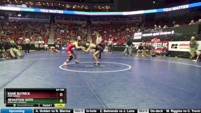 3A-126 lbs Cons. Round 3 - Sevastian Soto, Dowling Catholic vs Kane Butrick, Fort Dodge