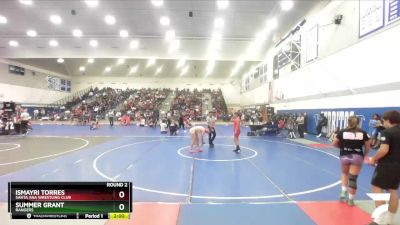 135 lbs Round 2 - Summer Grant, Rangers vs Ismayri Torres, Santa Ana Wrestling Club