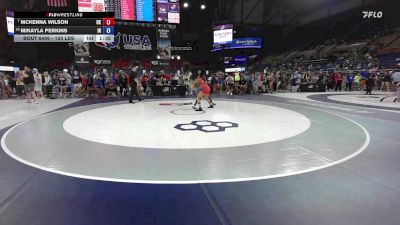 120 lbs Champ. Rd Of 16 - McKenna Wilson, OK vs Mikayla Perkins, IN