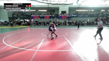 114 lbs Round Of 32 - Jahzara Jenkins, Bristol Central vs Angela Dellorusso, Staples