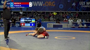 53 kg Quarterfinal - Ronna Marie Heaton, Usa vs Mariia Vynnyk, Ukr
