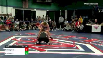 195 lbs Final - Martin Cosgrove, NJ vs Rylan Rogers, ID