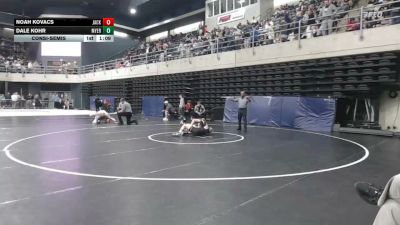 135 lbs Consolation - Noah Kovacs, Jackson Township vs Dale Kohr, Myerstown