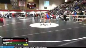 138 lbs Cons. Round 5 - Riley Kohler, Evanston vs Ethan Kemp, Pinedale