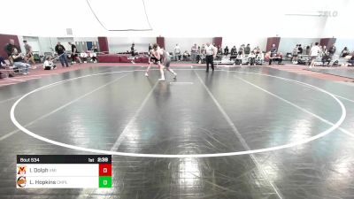 197 lbs Round Of 16 - Isaac Dolph, Virginia Military Institute vs Levi Hopkins, Campbell