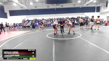 120 lbs Cons. Round 2 - Nicolas Cardiel, RBWC (Rancho Bernardo) vs Aleksandr Meier, Church Boyz