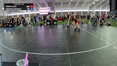 132 lbs Cons. Round 7 - Brody Allen, Wyoming vs Bridger Stephens, California