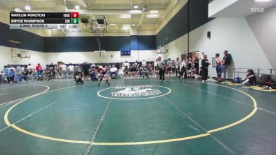 122 lbs Cons. Round 4 - Waylon Purzycki, El Dorado High School vs Bryce Thompson, Threshold WC