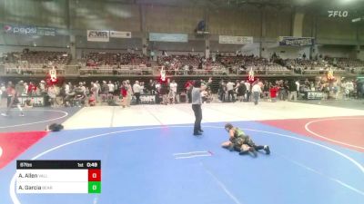 87 lbs Rr Rnd 5 - Allison Allen, Valley Wc vs Aiden Garcia, Bear Creek Jr. WC