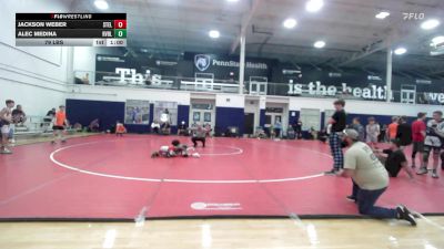 79 lbs 3rd Place - Jackson Weber, Steller Trained Jango - MS vs Alec Medina, Revival Blue - MS