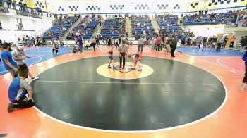 100 lbs Final - Neelie Johnson, Hilldale Youth Wrestling Club vs Billy Brownen, Pryor Tigers