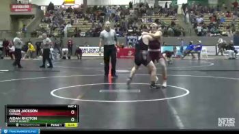 AA 195 lbs Cons. Round 2 - Aidan Rhoton, Dobyns Bennett vs Colin Jackson, Franklin