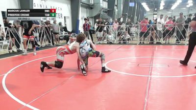 152 lbs Rr Rnd 2 - Marcus Lawler, TNWC White - HSB vs Preston Crone, Team Dark Horse Black - HSB