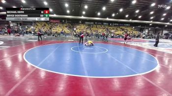 120 lbs Cons. Semi - Bryce Oostenink, Sioux Center Riptide vs Michael Keith, Natrona Colts