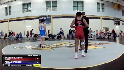 152 lbs Cons. Round 2 - Jaylen Covington, Indiana vs Adrian Carrillo, Indiana