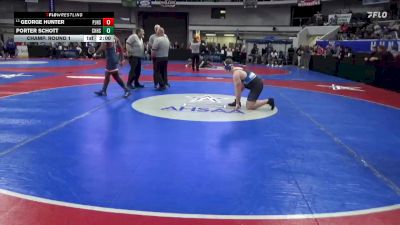 6A 215 lbs Champ. Round 1 - George Hunter, Percy Julian vs Porter Schott, Chelsea