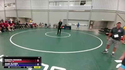 132 lbs Placement Matches (8 Team) - Daniel Armstrong, Arkansas vs Colton King, North Dakota Red