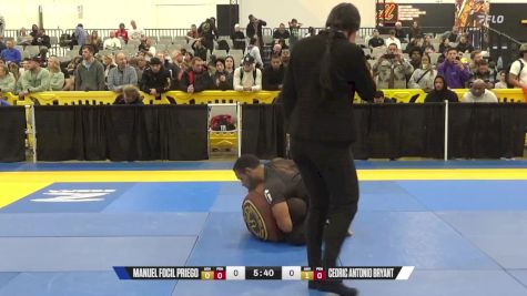 Cedric Antonio Bryant vs Manuel Focil Priego 2024 World IBJJF Jiu-Jitsu No-Gi Championship