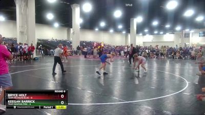 120 lbs Round 6 (8 Team) - Bryce Holt, Team Michigan Blue vs Keegan Barrick, Team Nauman Pink