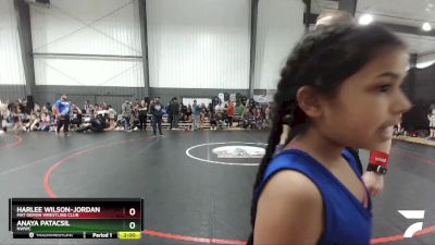 61-64 lbs Round 3 - Harlee Wilson-jordan, Mat Demon Wrestling Club vs Anaya Patacsil, NWWC