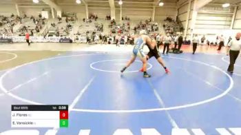 220 lbs Consi Of 8 #2 - Jose Flores, NC vs Elijah Vansickle, FL