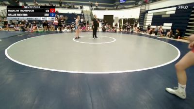 145 lbs Round 4 (6 Team) - Madilyn Thompson, Utah Gold vs Hallie Meyers, Sanderson Wrestling Academy 1
