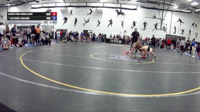 138 C Quarterfinal - Adelynn England, Lourdes University vs Alyssa Keane, Northern Michigan University