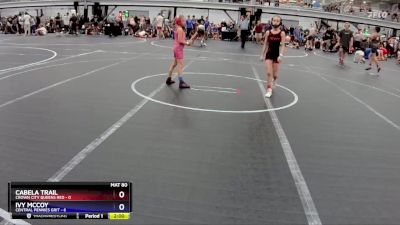 57 lbs Round 3 (8 Team) - Ivy Mccoy, Central Pennies Grit vs Cabela Trail, Crown City Queens Red