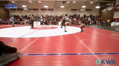 49 lbs Semifinal - Kanon Zappone, Barnsdall Youth Wrestling vs Waylon Cartwright, Keystone Wrestling Club