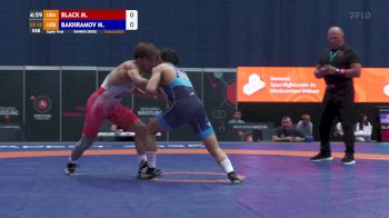60 kg Rd Of 16 - Max Black, USA vs Mehroj Bakhramov, UZB